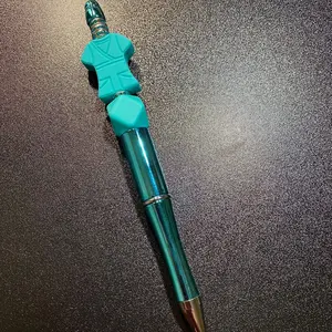 Turquoise Nurse Bead Pen
