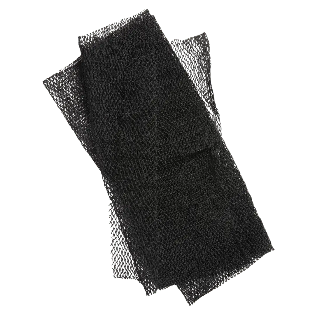 MANSA Essentials Alpha Exfoliator – Authentic African Net Sponge (19-Inch) – XL Exfoliating Mesh Body Scrubber & Back Washer – Fast-Drying, Durable & Hygienic Sapo Sponge