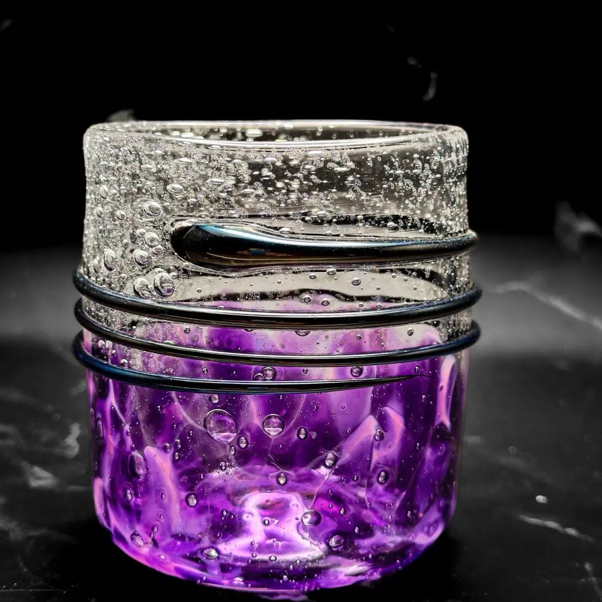 Purple Sipper Whiskey Glass - Perfect for Your Next Drink - Drinkware