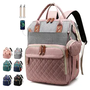 Baby Diaper Bag Backpack, Nappy Bag Backpack Large Bag for Boys & Girls, Waterproof Diaper Backpack, Travel Diaper Bags, Baby Registry Search & Shower Gifts - Baby Essentials Must Haves Newborn Stuff