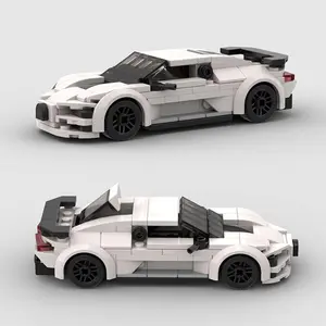 Racing Car Model Building Blocks Toy, 180pcs Model Car Kit, Creative Car Assembly Models, 3D Puzzle Building Toy for Birthday Gifts, Building Block Set
