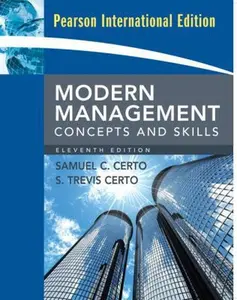 USED-Modern Management: Concepts and Skills (11th Edition) by Samuel C. Certo (Paperback)