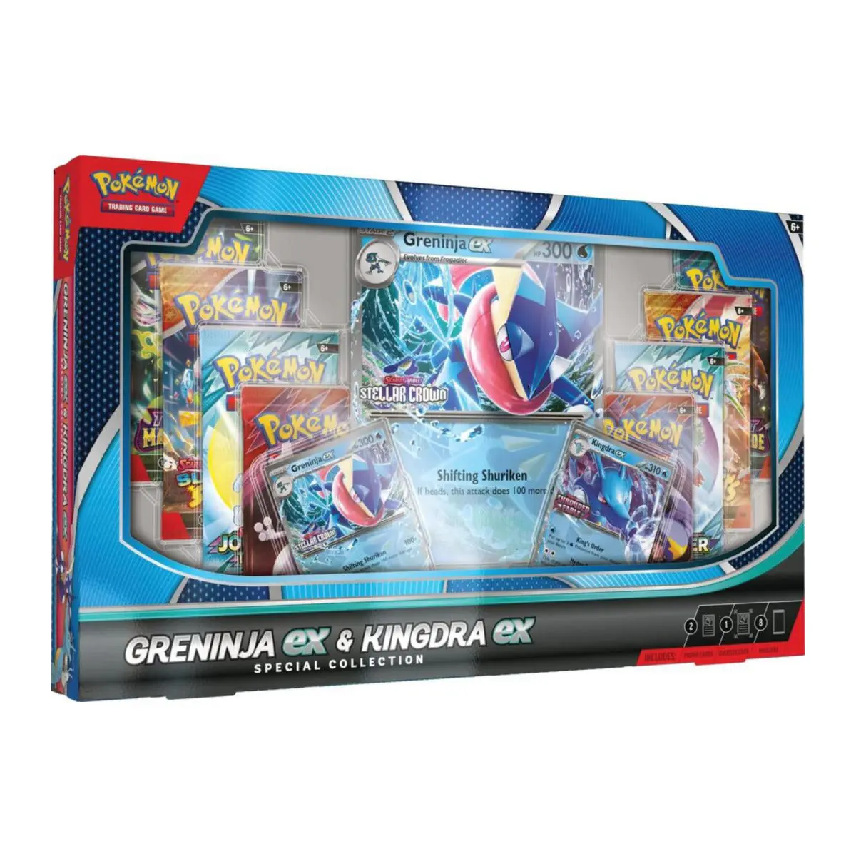 Greninja EX & Kingdra EX Special Collection Box