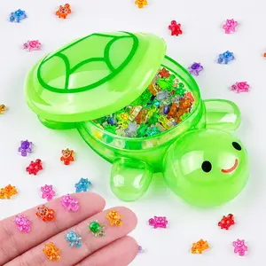 Anboor Resin Turtles Mini Small Jumbo Glows in the dark after exposure to sunlight / ultraviolet rays Luminous Miniature GIft for Kids Parents Partner For Aquarium & Desk,Holiday Party & Home Decoration summerwins