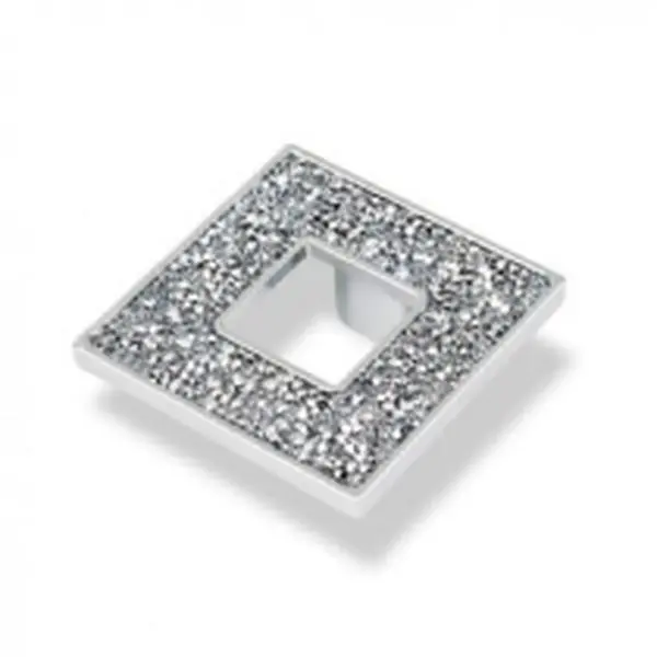 Topex M1890.32CRLSWA 1.43 in. Square Knob with Hole
