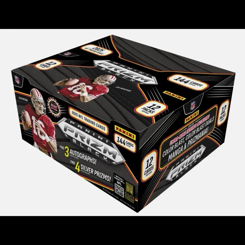 2025 Panini Prizm Black Hobby Box 1 PACK
