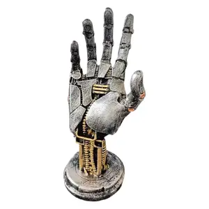 Cyberpunk 3D Printed Handle - Multifunctional Desktop Storage for Game Controllers, Mobile Phones, Etc. |   Sci-fi Mechanical Style Decoration |   Perfect for Home And Office