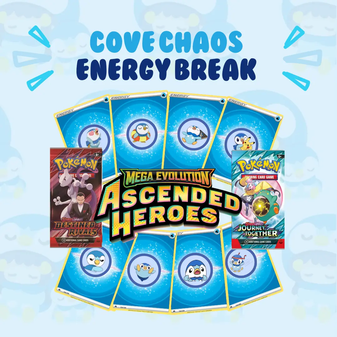 Energy Break: Ascended Heroes, Destined Rivals, Journey Together (70 Packs)