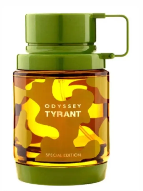 Armaf Odyssey Tyrant Men's Fragrance with Fresh Citrus, Spicy Lavender, and Woody Notes, 3.4 oz, Bottle, Floral, Limited Edition, Edp, Captivating And Commanding Scent, Elemi Resin, Single Bottle, 3 To 3.9 Fl Oz, 3.4 Fl Oz