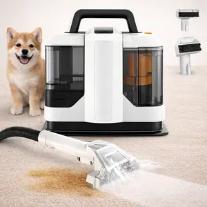 Portable Carpet and Upholstery for Deep Cleaner, 15Kpa Carpet Cleaner Machine for Cars, Pets with Cleaning Tool and Self Cleaning for Spot, Rug, Couch