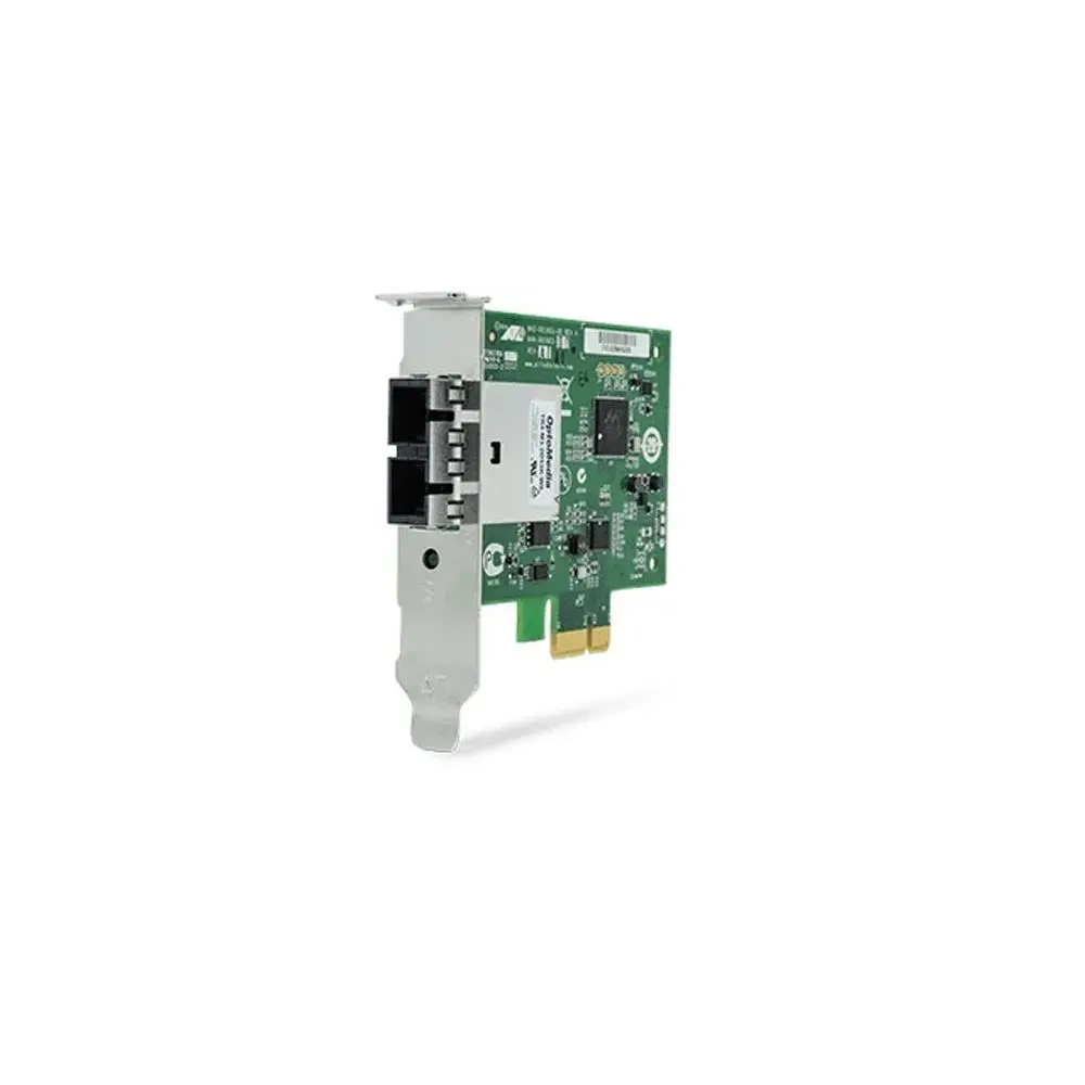 Allied Telesis AT-2914SX/SC-901 High-Performance GIG PCI-Express Internal Fiber Switch Adapter Card, SC Connector, WOL, Seamless Connectivity, Supports Jumbo Frames
