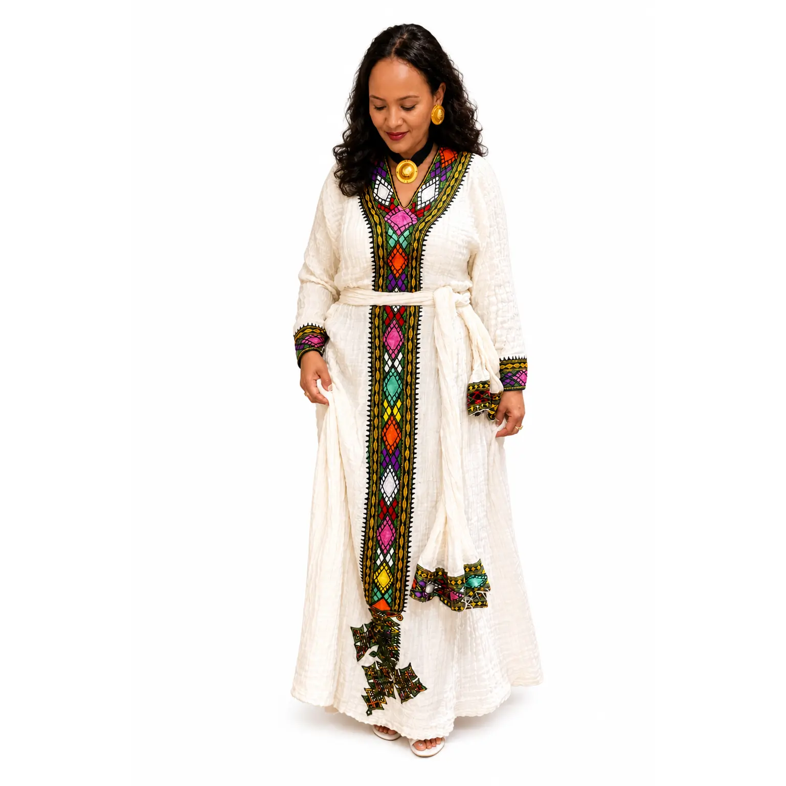 Axum Tielf Traditional - Habesha dress