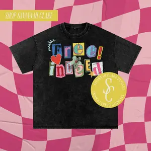 "FREE INDEED" Vintage Graphic Tee