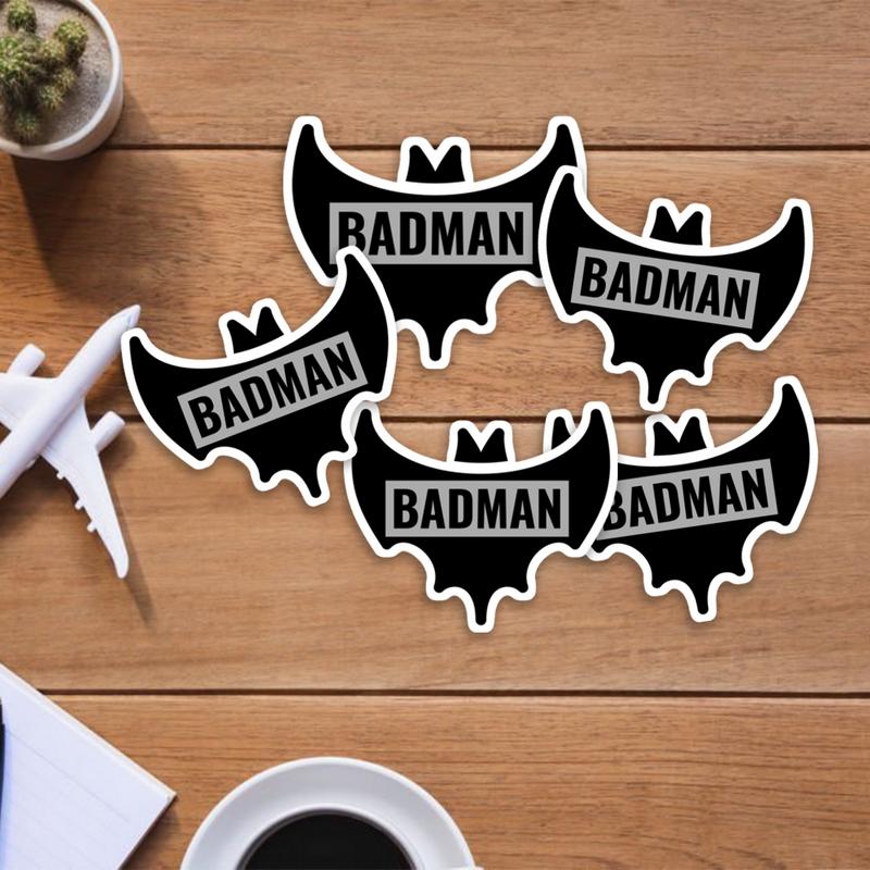 Stickers Pack 20 Pcs Batman Bike Skateboard Luggage Aesthetic Guitar Vinyl Waterproof Laptop Bottle Car Water Colorful Bumper