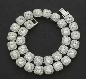 PR 12.5mm Tennis Chain - Gold/Silver/Rose Gold Plated, Flawless Design, Statement of Prestige and Refinement, Fashion Accessory, Costume Jewelry & Accessories