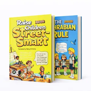 【BookHarbor】Raise Children Book Set: Street Smart & The Mehrabian Rules - 2-Pack for Ages 6-15, Real-Life Scenarios, Boost Confidence, Comics Included