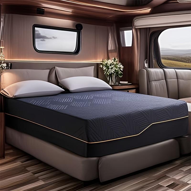 Full Queen King Size Mattress 14 Inch - Cooling Gel Memory Foam, Medium Firm Pressure Relief, Hypoallergenic, Plush Feel, Polyester Cover, Ideal for Bedroom, Guest Room, Dorm Essentials | Modern Bedroom Decor | Durable Mattre