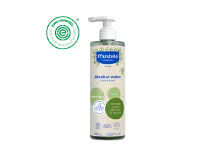 Organic micellar water with olive oil and aloe