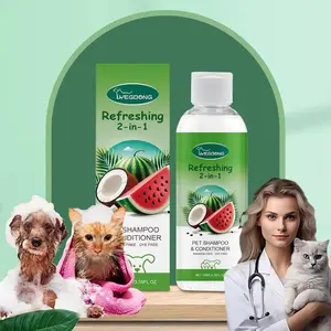 2 in 1 Pet Shampoo & Conditioner, 1 Count Pet Bath Cleaning & Moisturizing Product, Pet Bathing Supplies for Dogs & Cats, Pet Hair Care Product