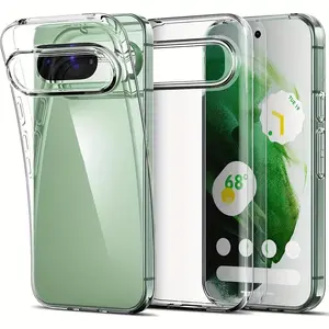 Ultra-transparent Soft Mobile Phone Case, Transparent Back Cover Phone Case, Phone Accessories Compatible with Google Pixel 9 8A 8 7 7A 6A 6, Protective Casing