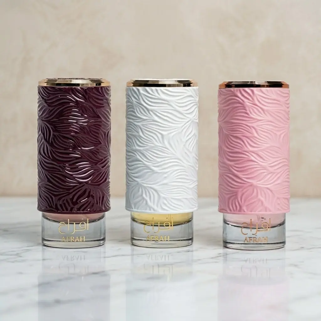 Live Bundle Afrah Perfumes Set of three Afrah cherry, Sensual & Exclusif EDP Perfumes