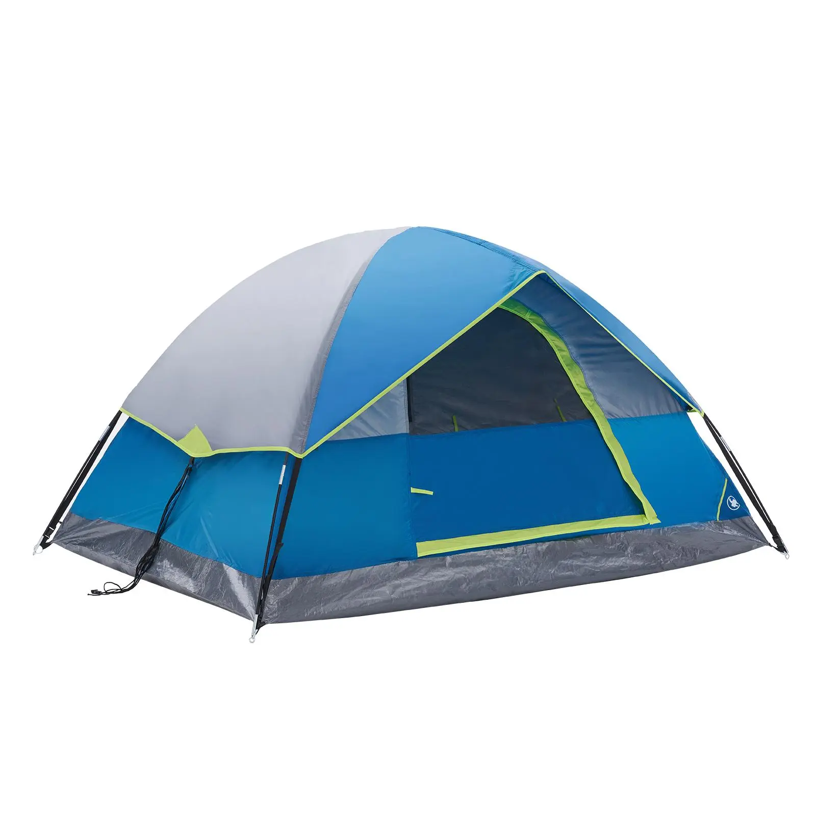 Camping Tent with Rainfly, 2/4 Person Tent Sets Up in 10 Mins, Weatherproof Shelter for Camping, Festivals, Backyard, Sleepovers, & More