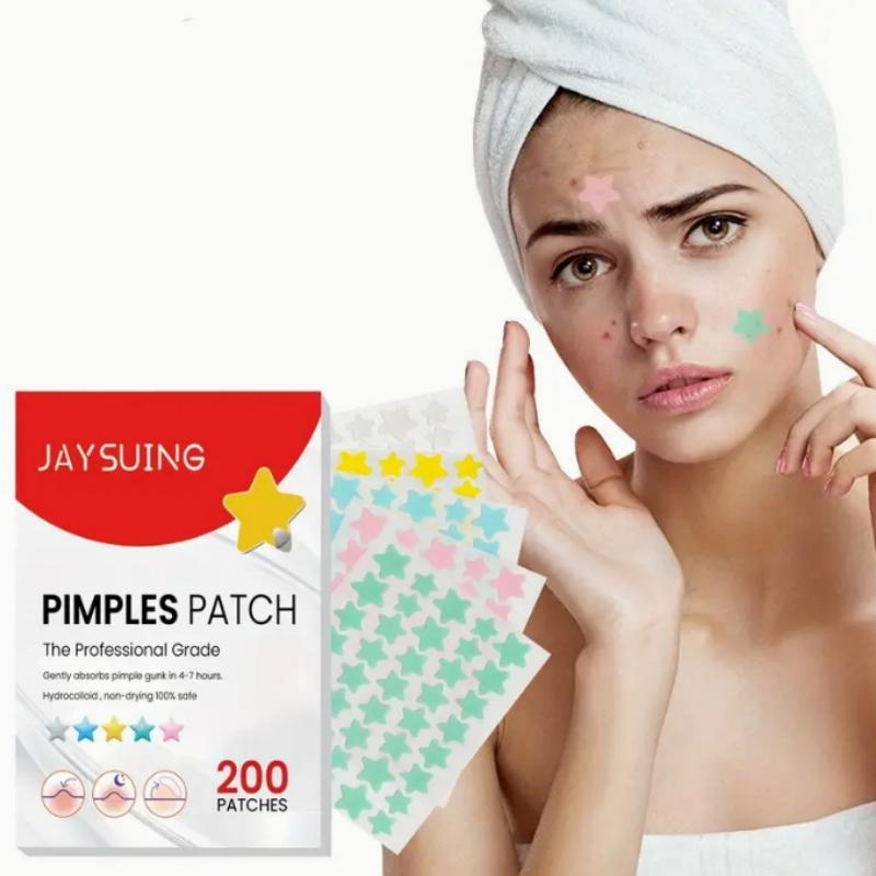 Pimple Patches for Face Hydrocolloid Acne Patches Star Zit Covers Spot Stickers Mild and non-irritating Patches 3 Sizes (10mm,12mm&14mm)