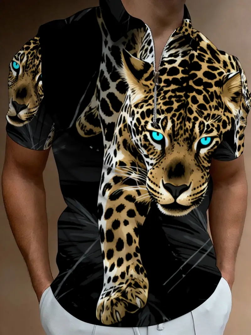 leopard print shirt for men - TikTok Shop