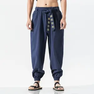 StreetwearHaremPantsOnlineStoreStreetWorkoutBottomTraditionalChineseMenClothingKungfuPlusSizeMen5XL Menswear Activewear