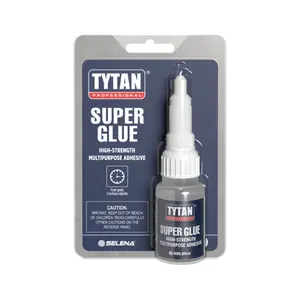 Super Glue 0.7 oz (20g) 1 Pack – Fast Dry Clear Cyanoacrylate Adhesive – Strong Instant Bond for Plastic, Metal, Wood, Rubber & More
