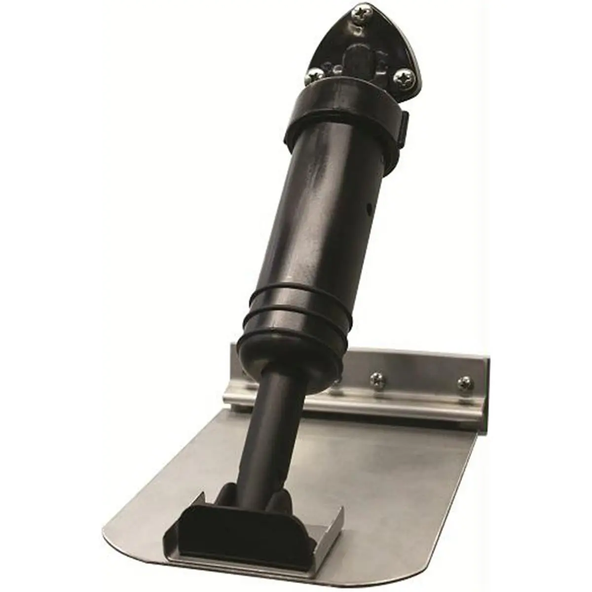 212 MAIN Self-Leveling Stainless Steel Trim Tabs for Boaters, 6x8 in Compact Auto-Trim Boat Accessory with Quick Mount, All Stainless Steel Hardware, Durable System, Easy Installation for 10 ft-14 ft Small Boats, Two Strong Actuators