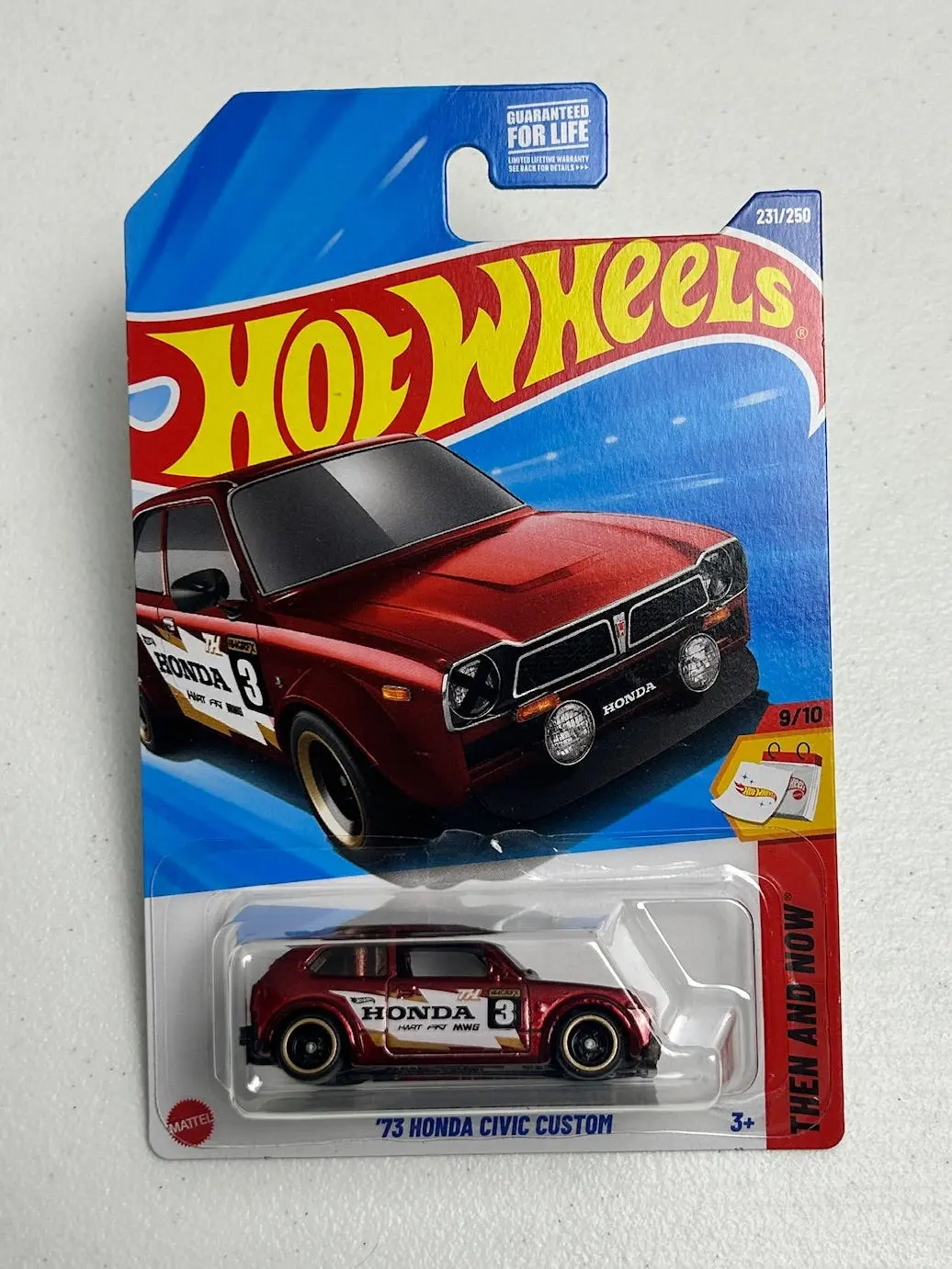 Hot Wheels 1:64 '73 Honda Civic Custom Super TH