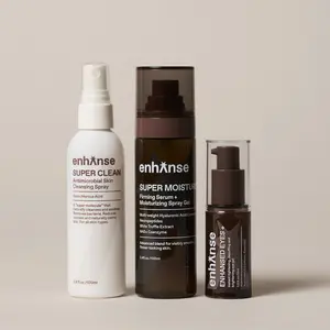Enhanse Revive Routine, Super Hydrating & Super Clean Hypochlorous Acid Spray for Men, 3 Bottles