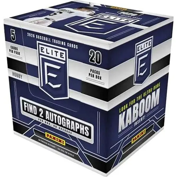 2026 Panini Donruss Elite Baseball Hobby Box