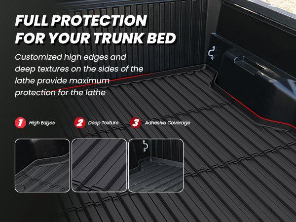 Lasfit fit for 2024-2026 Toyota Tacoma 5FT or 6FT Heavy Duty Truck Bed Mat or Tailgate Mat