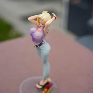 Gals Android 18 Ver Iii Girls Toys Figure Japanese Anime Figures Pvc Action Figure Doll Game Collectible Model Gifts