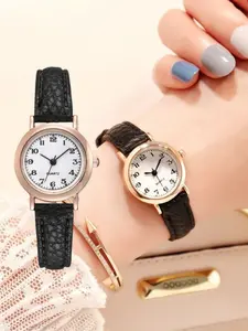 Hot Selling Women's Watch, Korean Style Simple Wristwatch, Cute Thin Strap Small Dial, Student Fashion Accessory, Quartz Wristwatch