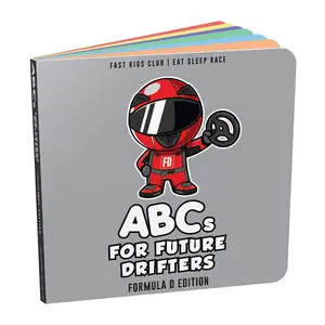FD Edition ABCs For Future Drifters Book- Teaching the next generation of racers, Start them young!