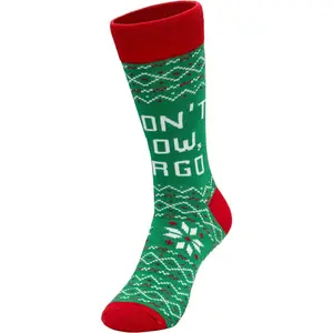 Costume Agent Todd and Margo Christmas Vacation Unisex Socks -Green