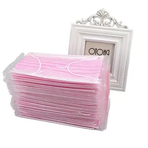 Adult Disposable Face Mask, Anti-Allergy Breathable Material, Adjustable Ear Straps, Secure Nose Clip, Home Office Outdoor Use, Versatile Usage