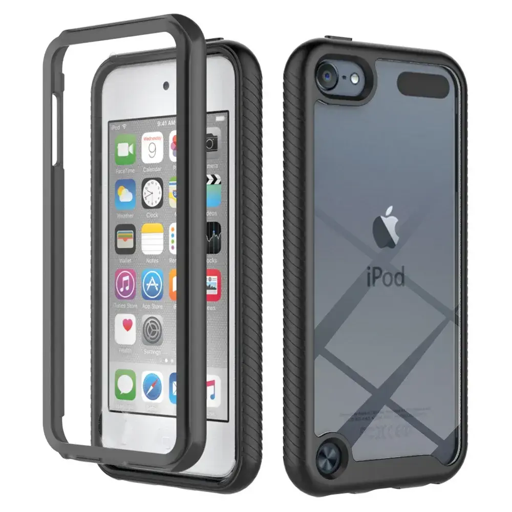 Hybrid TPU/PC Sky Case For iPod Touch 7 Fundas Capa Two Layer Structure Shockproof Crystal Clear S Cover For iPod Touch 5 6