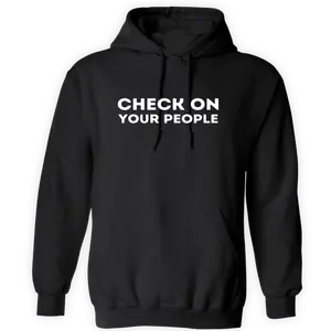 Stay Another Day Check On Your People Mental Health Awareness T-Shirt & Hoodie Options S-5X Black Crewneck Pullover for Men Women