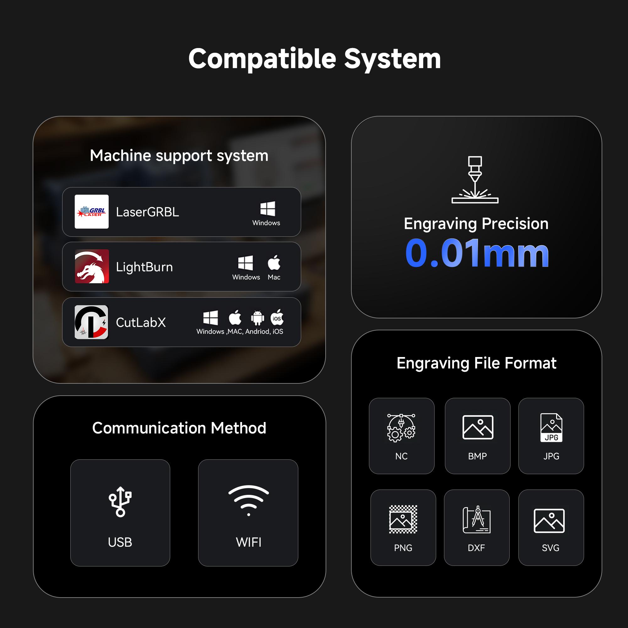 ARTILUME U1 Laser Engraver & Cutter, High-Precision 12000mW Blue Laser, App Control Supported, Ideal for Wood, Metal, Acrylic, Leather & More ARTILUME U1 Laser Engraver & Cutter, High-Precision 12000mW Blue Laser, App Control Supported, Ideal for Wood, Metal, Acrylic, Leather & More