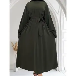 Essential Dubai Abaya | Dark Green
