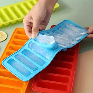 Silicone Ice Tube Tray, Ice Molds, Perfect Mold for Sports Water Bottles & Soda, Compact Design, Ideal Christmas Gift for Seasonal Celebrations