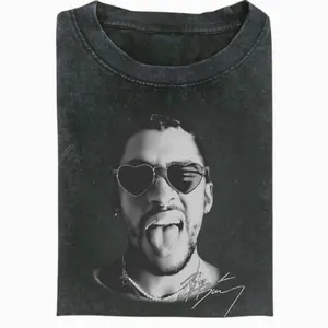 Bad Tee Bunny, Puerto Rican Football T-Shirt, Bad Bunnie Merch, Bad Bunnie Concert Outfit, Music Festival, Trending Tees, Birthday Gift Idea, Gift for Fans V2, Comfort Colors