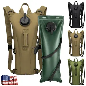 Sporting Hydration Backpack, Lightweight Insulated Pack with 3L Water Bladder Bag, Daypack for Hiking Trail Running Cycling Race Marathon Outdoor Activities