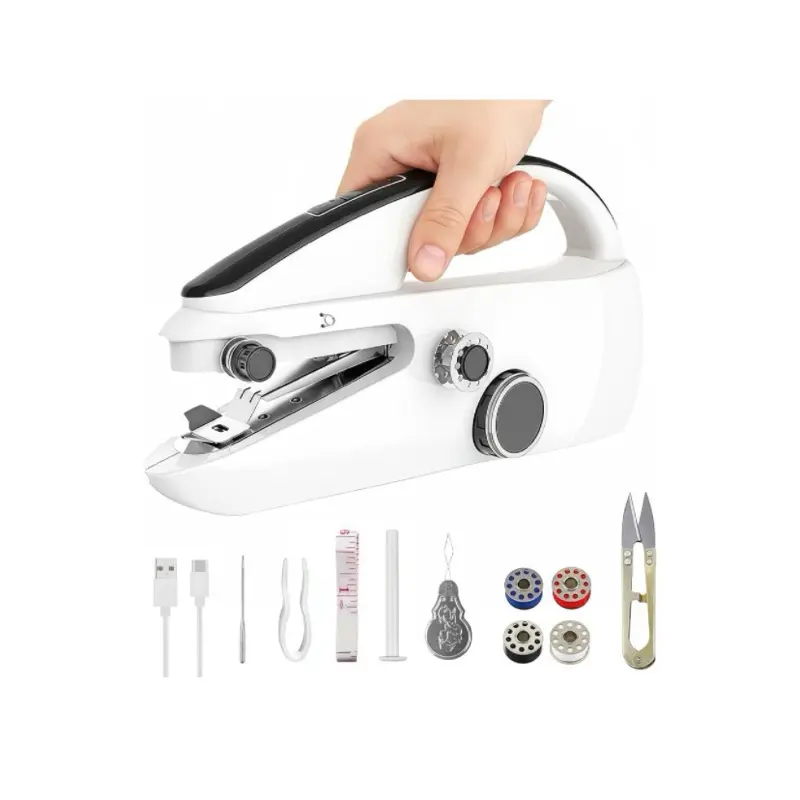 Handheld Sewing Machine for Beginners, Portable Mini Sewing Machine
