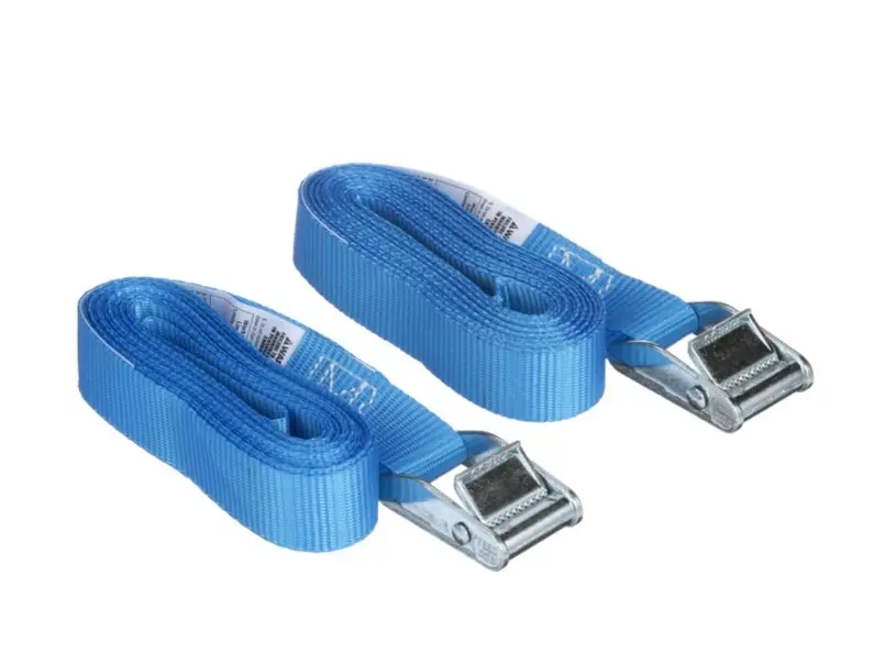 13 ft x 1 in Cam Buckle Lashing Strap Tie Down, 200 lbs., 2 Straps