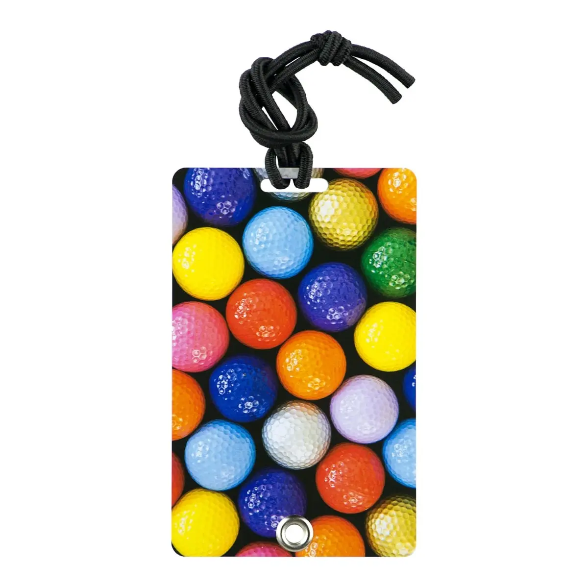212 MAIN PVC Luggage Tag (Model 2061) - Bag Decoration, Rivet Fastener for Secure Hold, Hidden Info Slot, Compatible with Backpacks, Pet Carriers